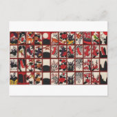 花札愛 ポストカード (正面)