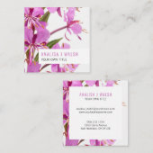 花札 スクエア名刺 (正面/裏面)