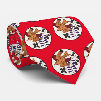 花札「富士にホトトギス」 ネクタイ