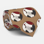 花札「松に鶴」 ネクタイ (ロール)