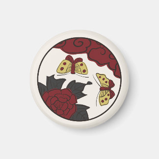 花札『牡丹尼町』 マグネット