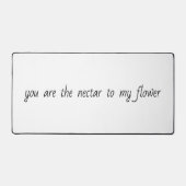 花机マットに蜜 デスクマット (正面)