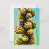 花束あいさつカード – 内空白の部 サンキューカード (正面)