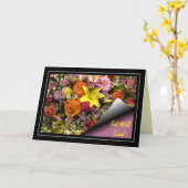 花束が良いカードを取得 カード (黄色い花)