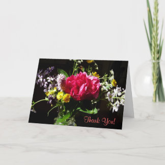 花束と詩 サンキューカード