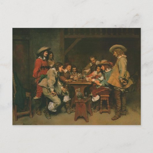 花束のゲーム ポストカード (正面)