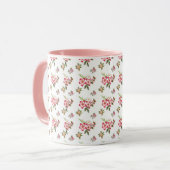 花束のコーヒーマグ マグカップ (正面左)