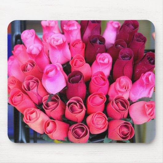 花束のバラ マウスパッド (正面)