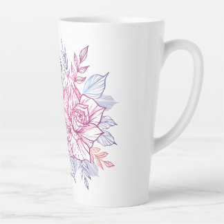 花束のマグカップ&コップ カフェラテマグ