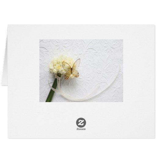 花束の上の蝶 (裏面横)