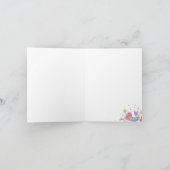 花束の感謝カード サンキューカード (内部)