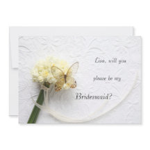 花束の蝶が私の花嫁の付き添いだ