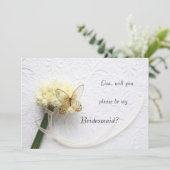 花束の蝶が私の花嫁の付き添いだ 招待状 (スタンド正面)