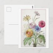 花束はがき ポストカード (正面/裏面)