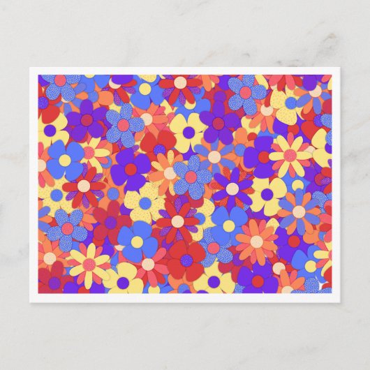 花束はがき ポストカード (正面)