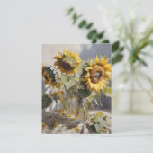 花束ひまわりB -油 シーズンカード (スタンド正面)