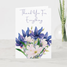 花束をいただきありがとうございます カード