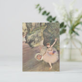 花束を持つダンサー ポストカード (スタンド正面)