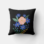 花束クッションカバー クッション (裏面)