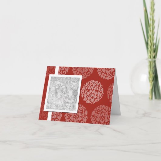 花束グリーティングカード シーズンカード (正面)