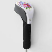 花束ゴルフヘッドカバー ゴルフヘッドカバー (アングル)