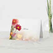 花束テンプレート カード (正面)