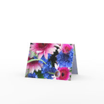 花束ノートカード