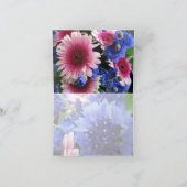 花束ノートカード カード (内部)