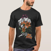 花束ハッピーハローウィン Tシャツ (正面)