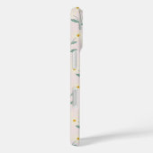 花束付きピンクの背景フォンケース Case-Mate iPhoneケース (裏面 / 右)