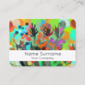 花束名刺 名刺 (正面)