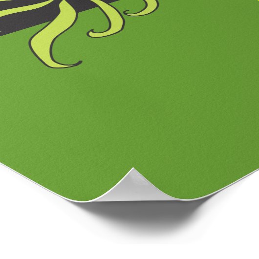 花束庭園花 ポスター (角)