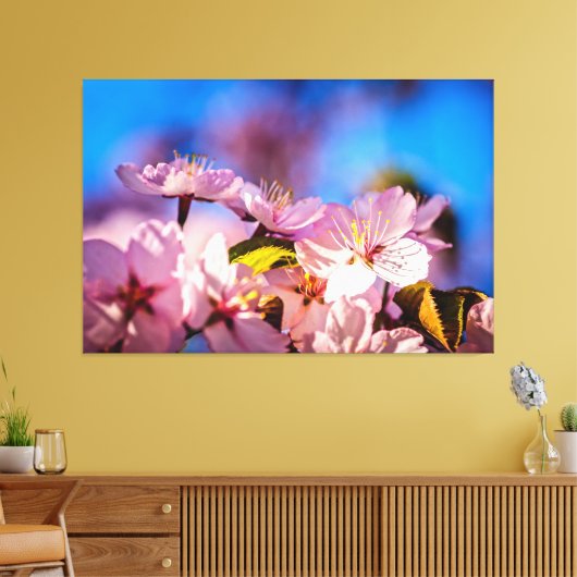 花束桜 キャンバスプリント (インサイチュ (リビング))