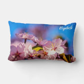 花束桜 ランバークッション (裏面)