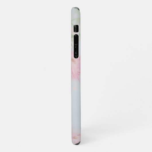 花束油絵iPhoneケース iPhoneケース (左側)