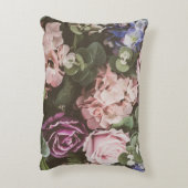 花束花、ヴィンテージフィルター、美しい背景 アクセントクッション (裏面(縦))