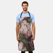 花束花、ヴィンテージフィルター、美しい背景 エプロン (着用した状態)