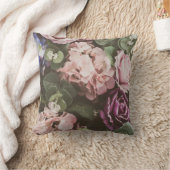 花束花、ヴィンテージフィルター、美しい背景 クッション (ブランケット)