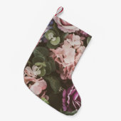 花束花、ヴィンテージフィルター、美しい背景 スモールクリスマスストッキング (正面 (吊り時))