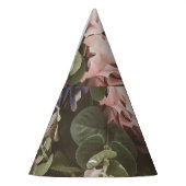 花束花、ヴィンテージフィルター、美しい背景 パーティーハット (左)