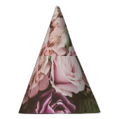 花束花、ヴィンテージフィルター、美しい背景 パーティーハット (右)