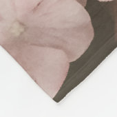 花束花、ヴィンテージフィルター、美しい背景 フリースブランケット (角)