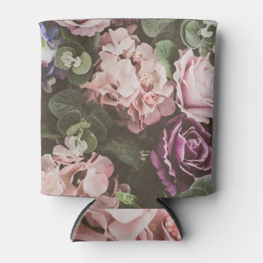 花束花、ヴィンテージフィルター、美しい背景 缶クーラー (正面)