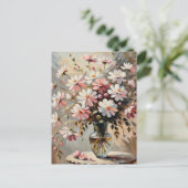 花束1葉書 ポストカード (スタンド正面)