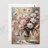 花束1葉書 ポストカード (正面/裏面)