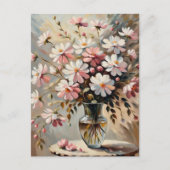 花束1葉書 ポストカード (正面)