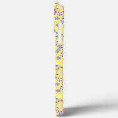 花束 イエロー モノグラム iPhone ケース Case-Mate iPhoneケース (裏面 / 左)