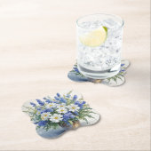 花束 エレガント 水彩 ペーパーコースター (インサイチュ)