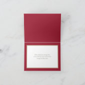 花束 オーキッド＆ローズ ウェディング サンクス サンキューカード (内部)