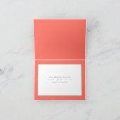 花束 オーチッド＆ローズ ウェディング サンクス サンキューカード (内部)